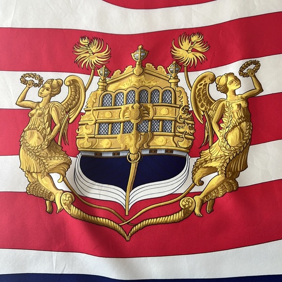 Authentic HERMES Silk Scarf 35” Square - Picture 5 of 7